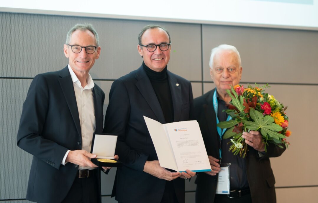 Leonhard Thien, Rolf Bracke, Horst Rüther (v.l.n.r.)